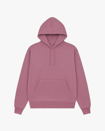 Moclo Classic Pink Regular Fit Hoodie