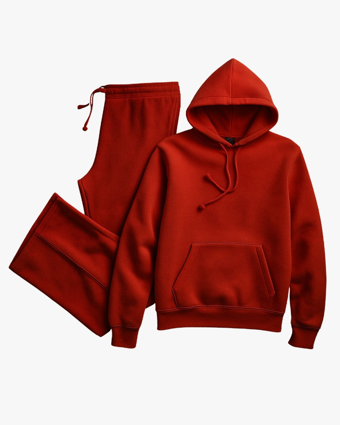Moclo Classic Red Regular Fit Uni Sex Track Suit