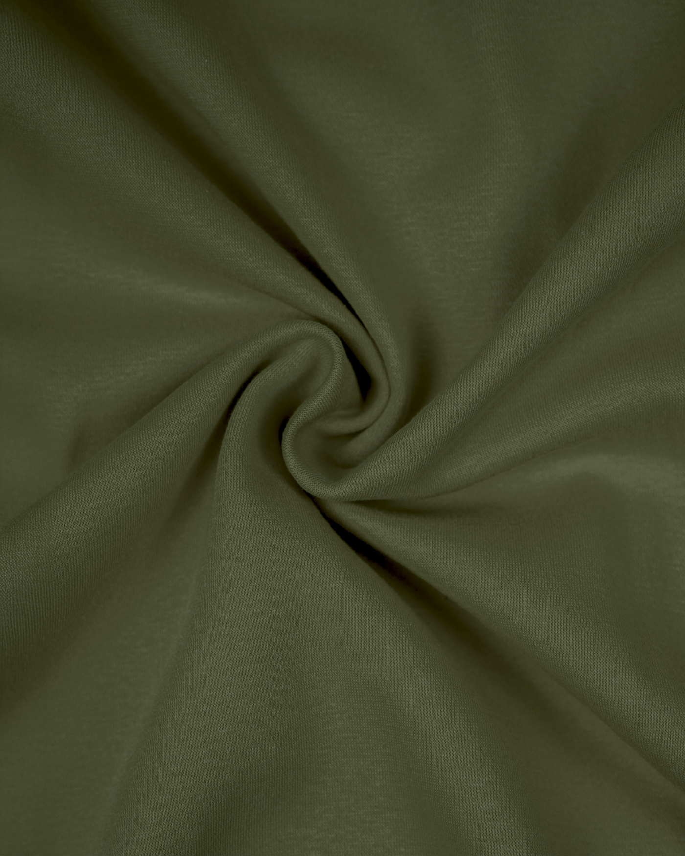 Moclo Classic Olive Green Regular Fit Hoodie