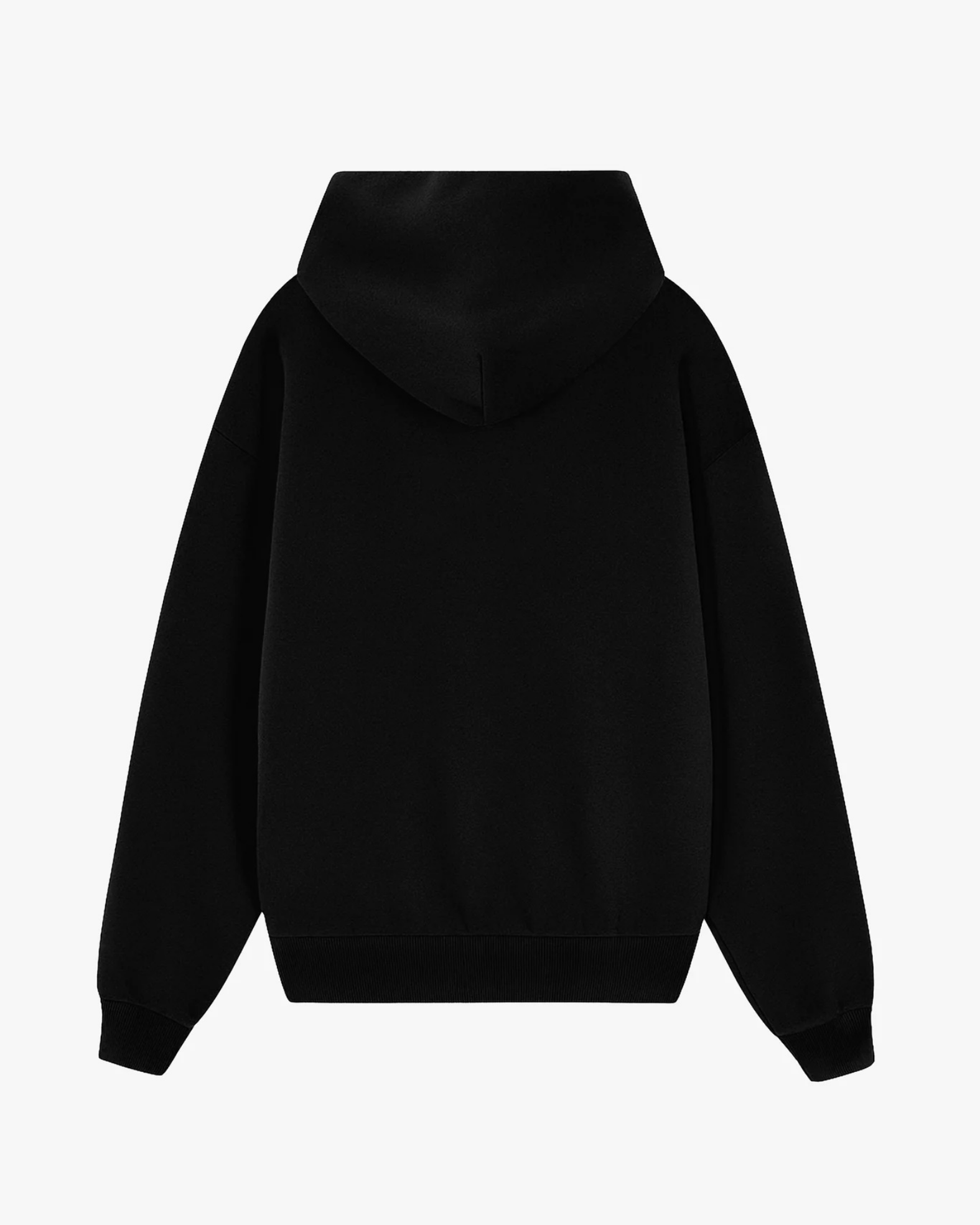 Moclo Classic Black Regular Fit Hoodie