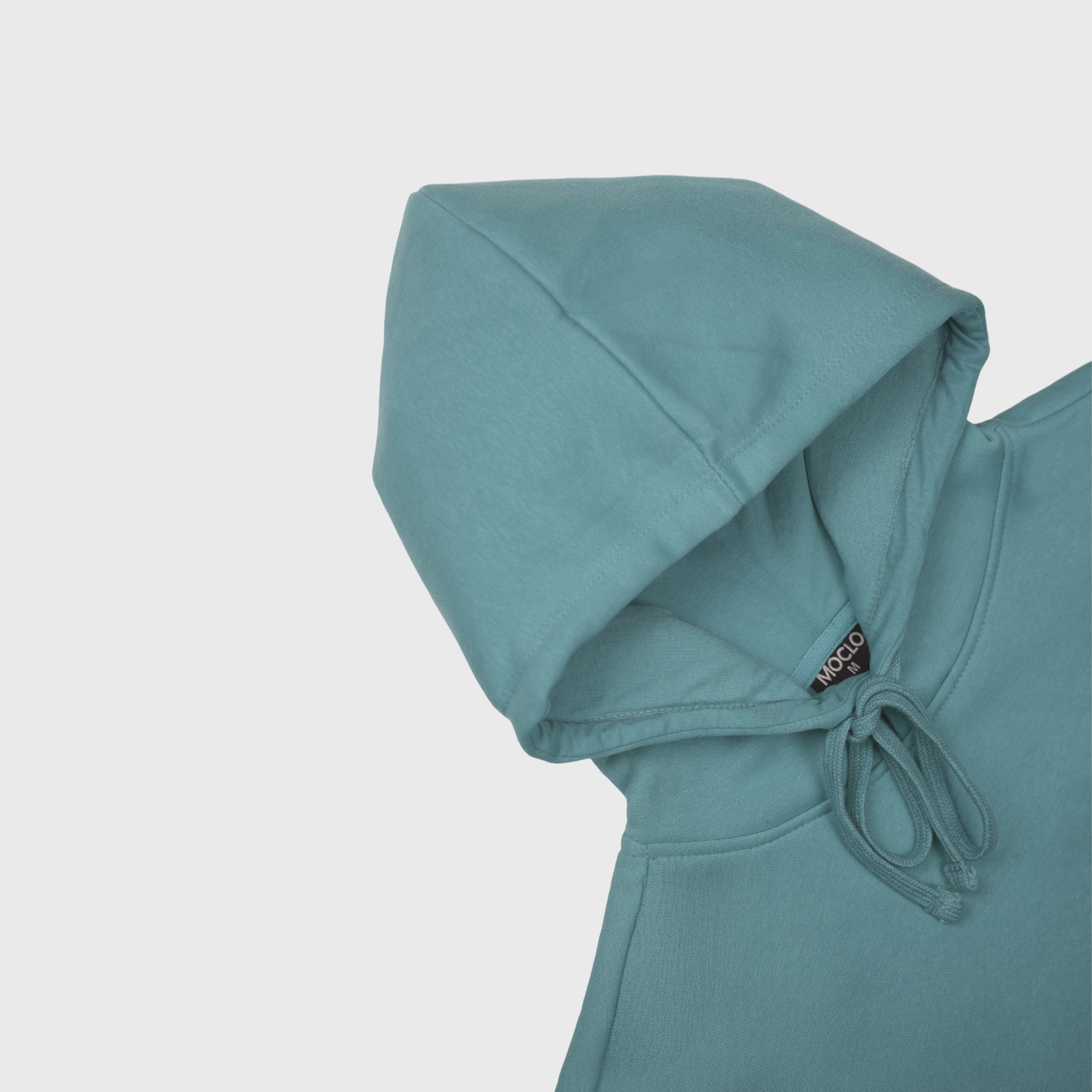 Moclo Classic P-Blue Regular Fit Woman Hoodie