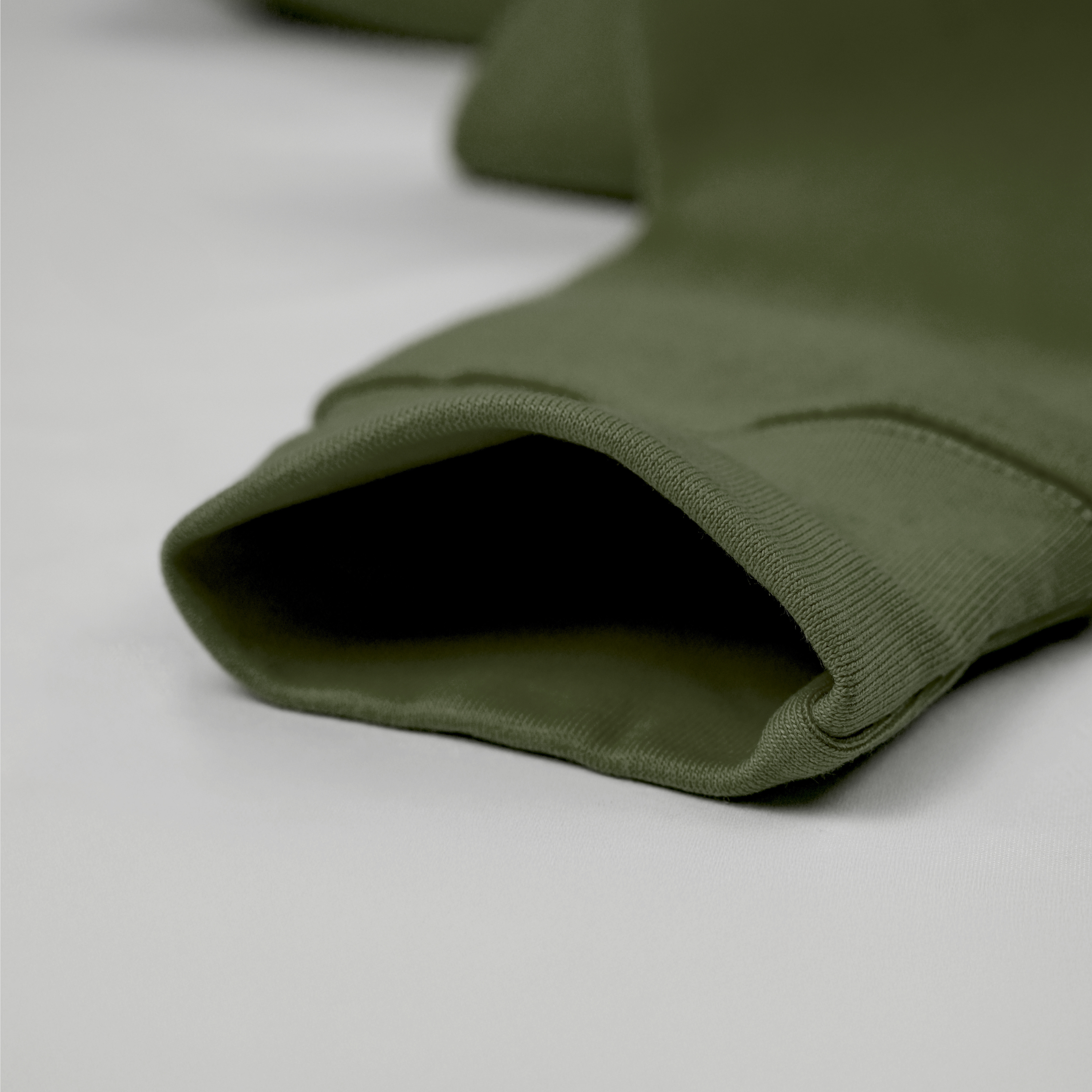 Moclo Classic Olive Green Regular Fit Woman Hoodie