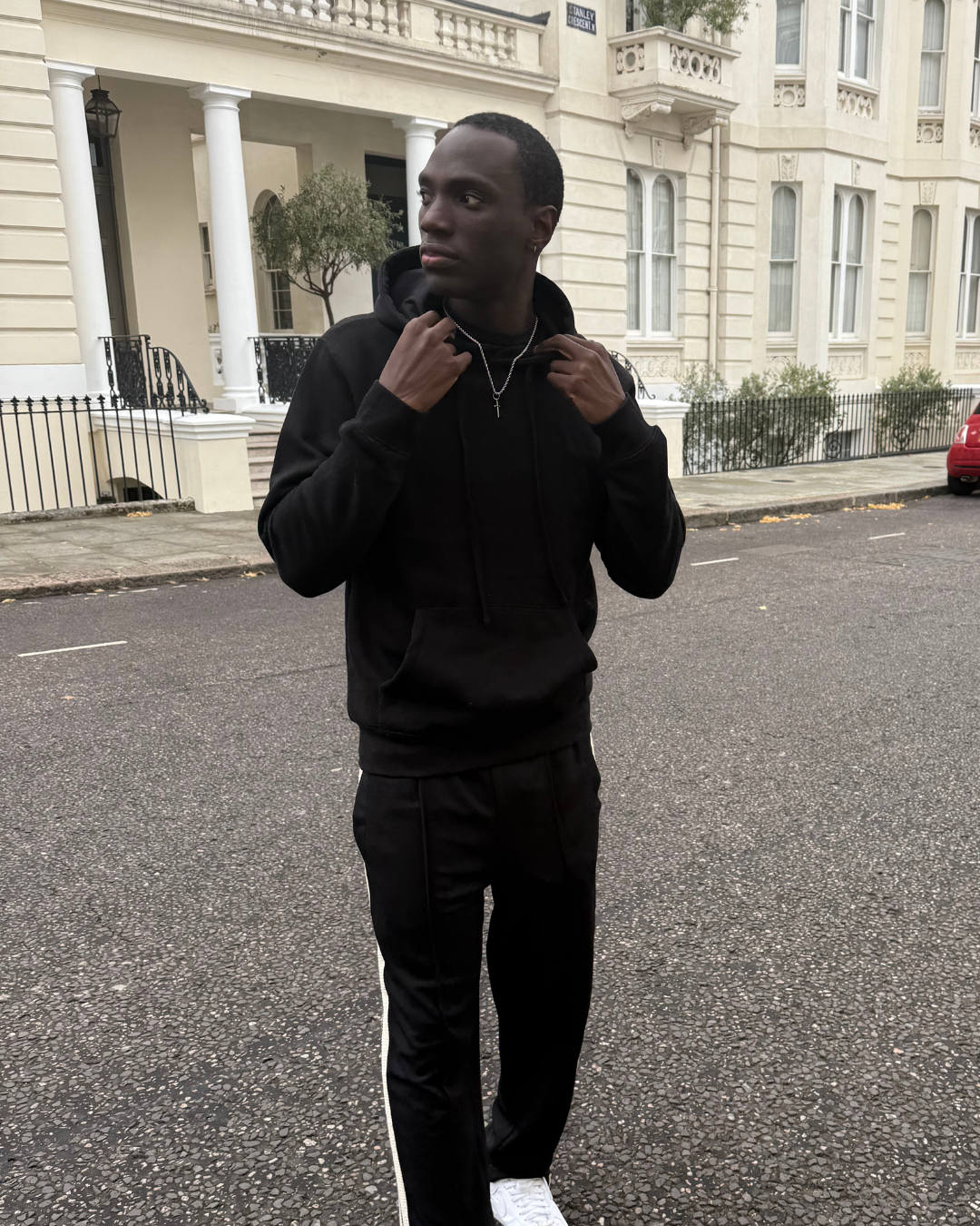 Moclo Classic Black Regular Fit Hoodie
