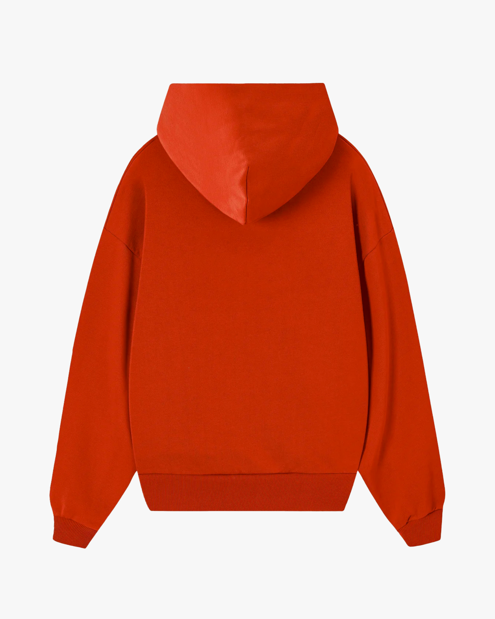 Moclo Classic Red Regular Fit Hoodie