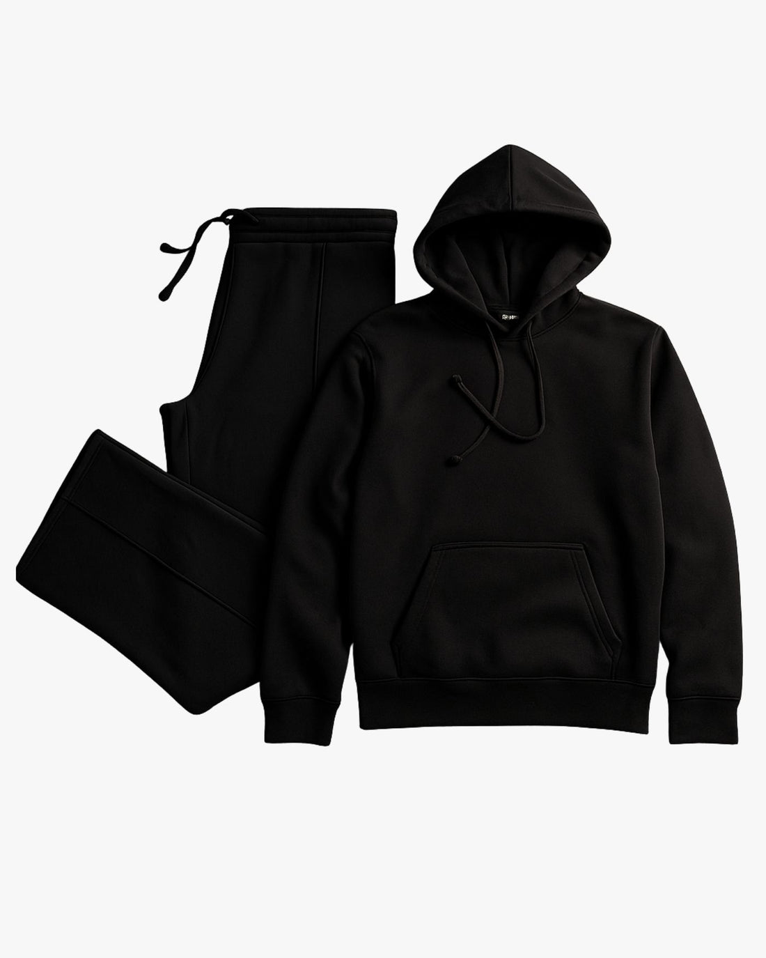 Moclo Classic Black Regular Fit Uni Sex Track Suit