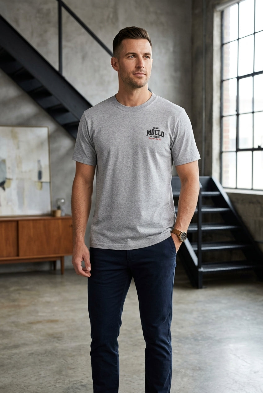 Moclo Classic Printed T-shirt