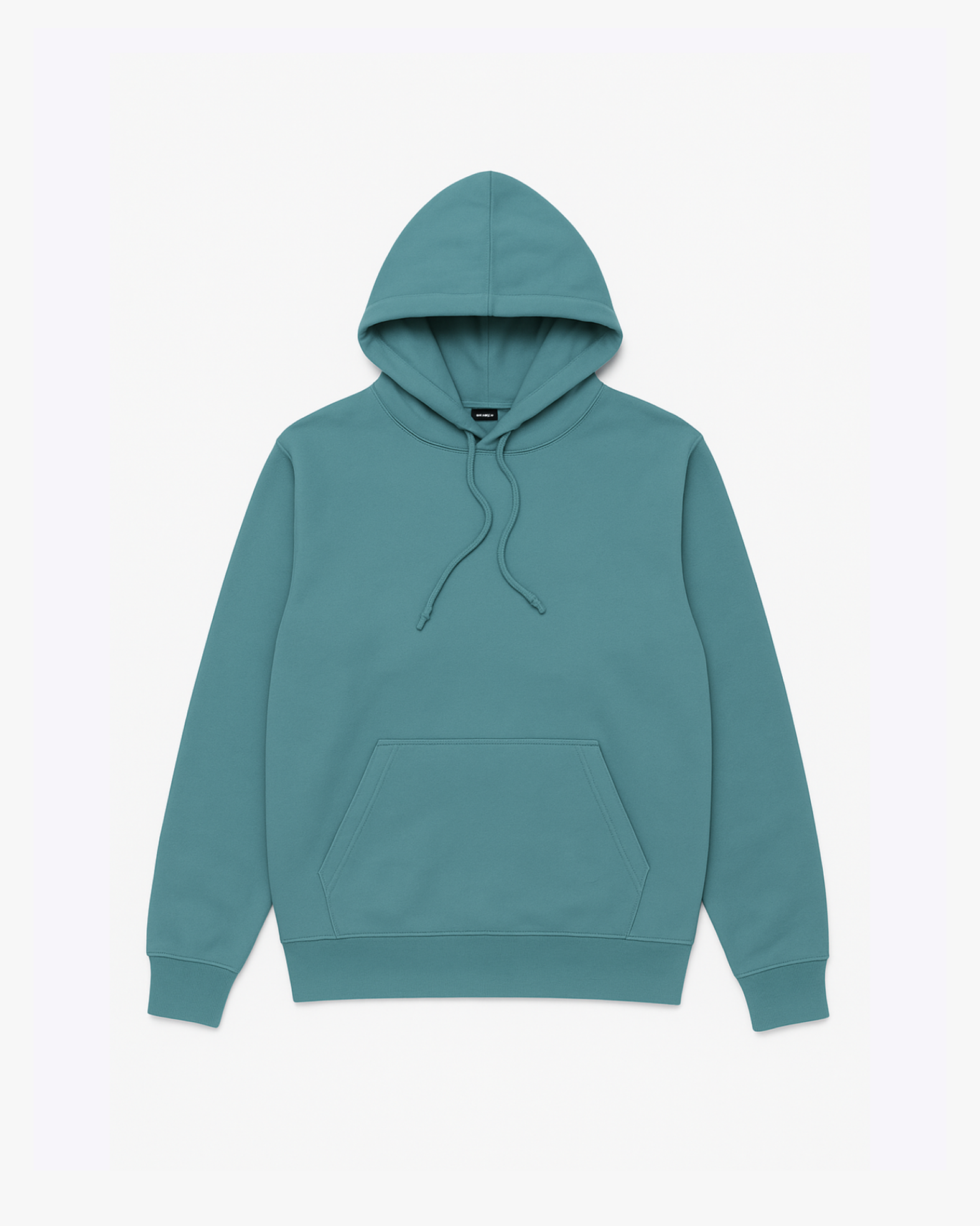 Moclo Classic P-Blue Regular Fit Hoodie
