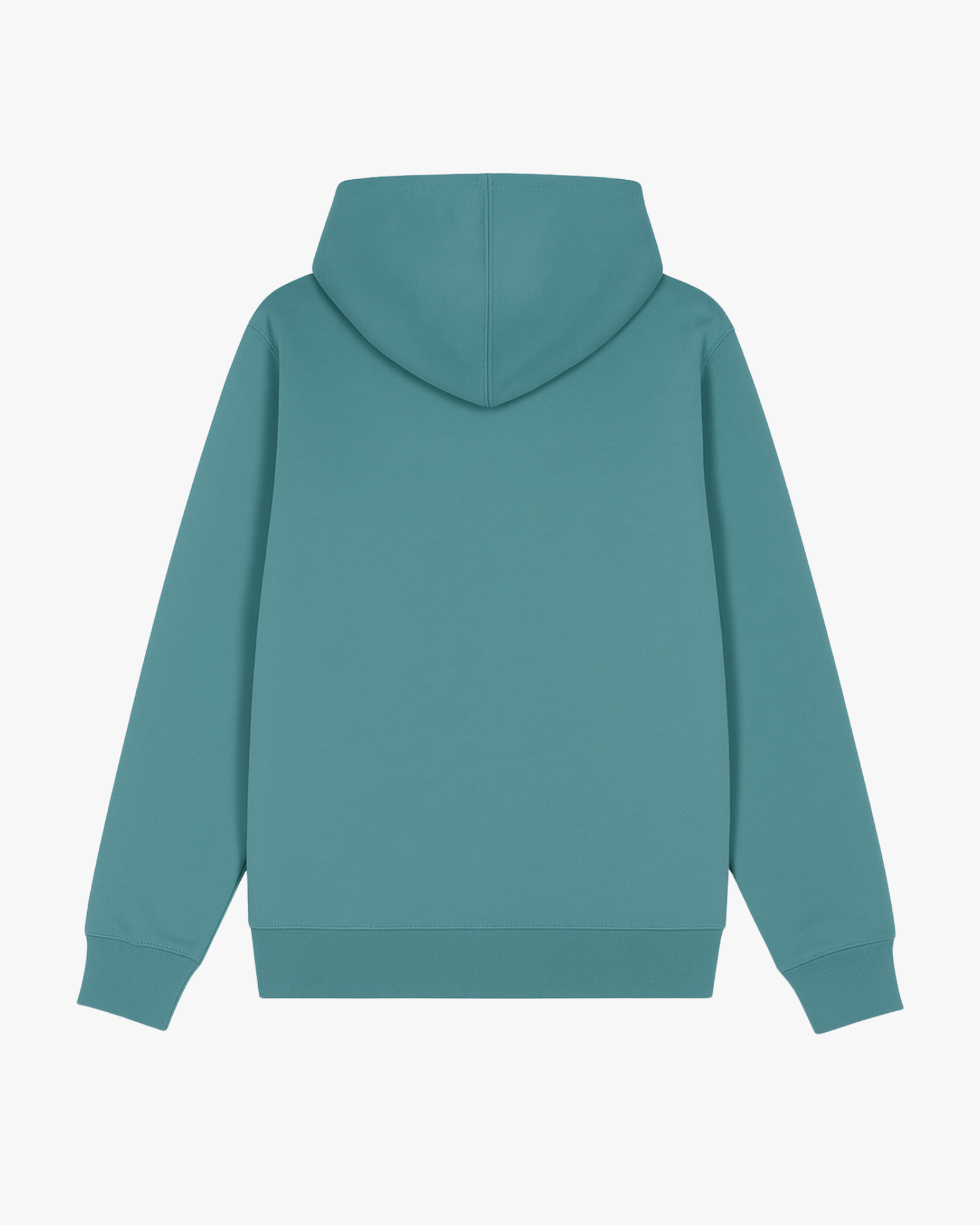 Moclo Classic P-Blue Regular Fit Hoodie