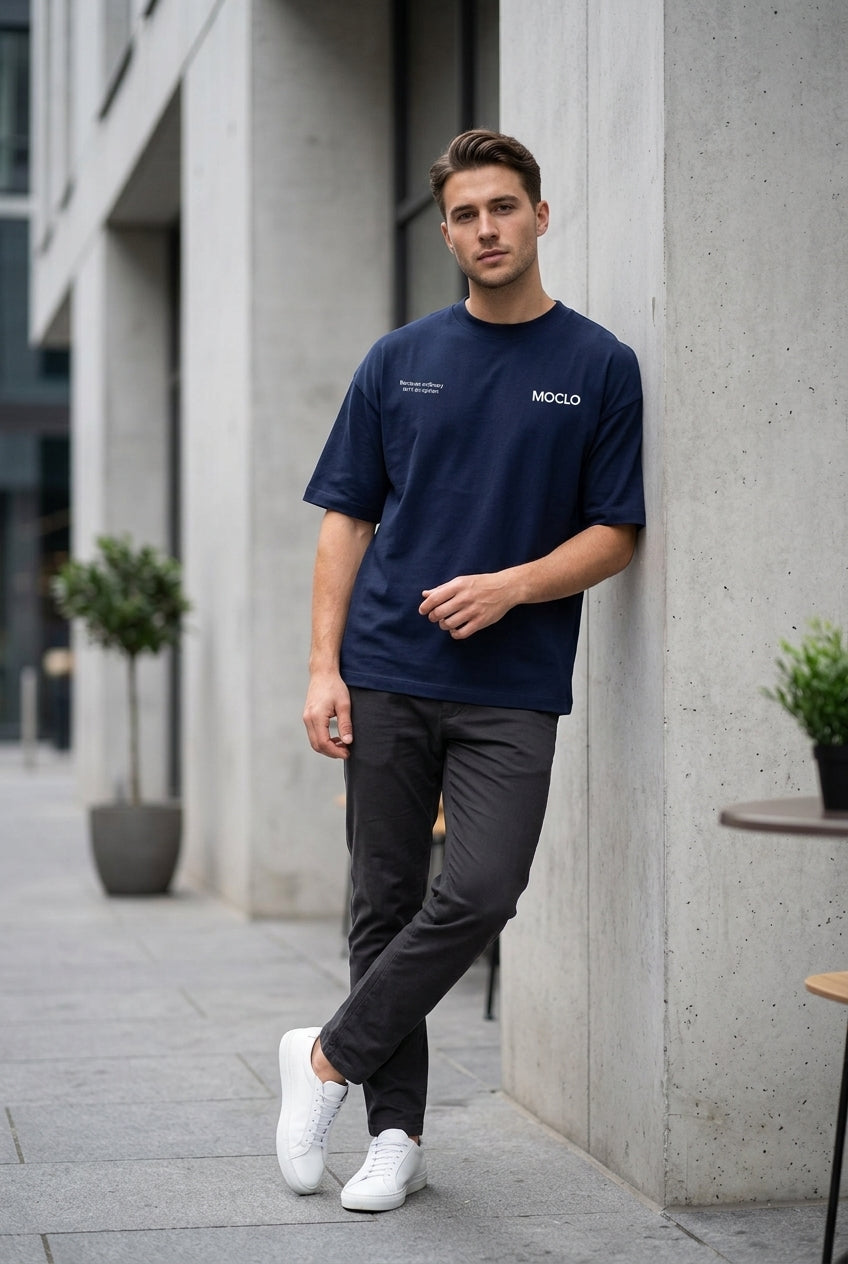 Moclo Regular Fit Essential Cotton T-Shirt