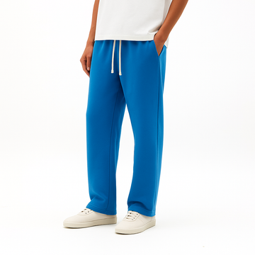Moclo Classic Blue Regular Fit Uni Sex Joggers