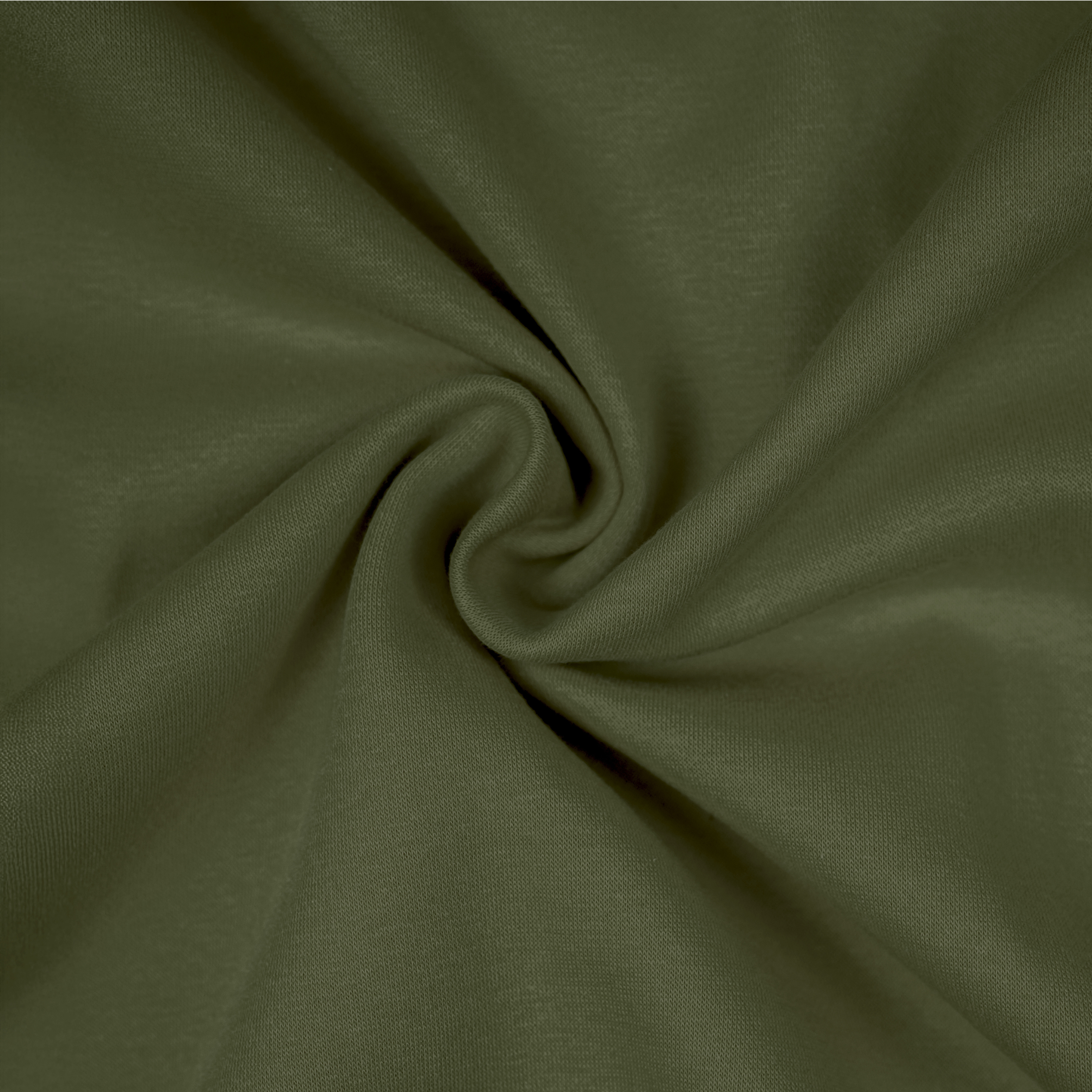 Moclo Classic Olive Green Regular Fit Woman Hoodie