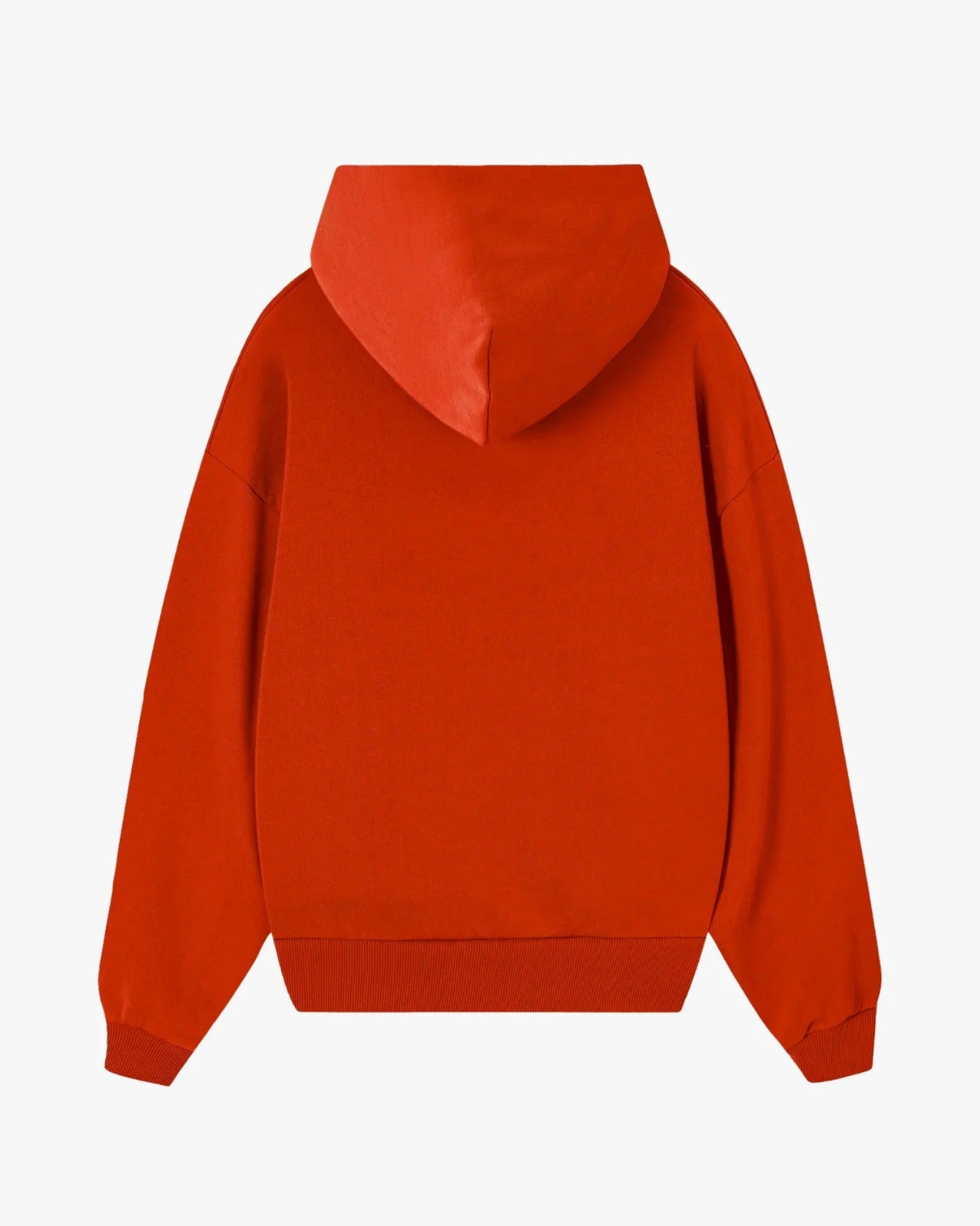 Moclo Classic Red Regular Fit Hoodie