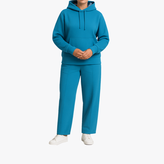 Moclo Classic Blue Regular Fit Woman Track Suit
