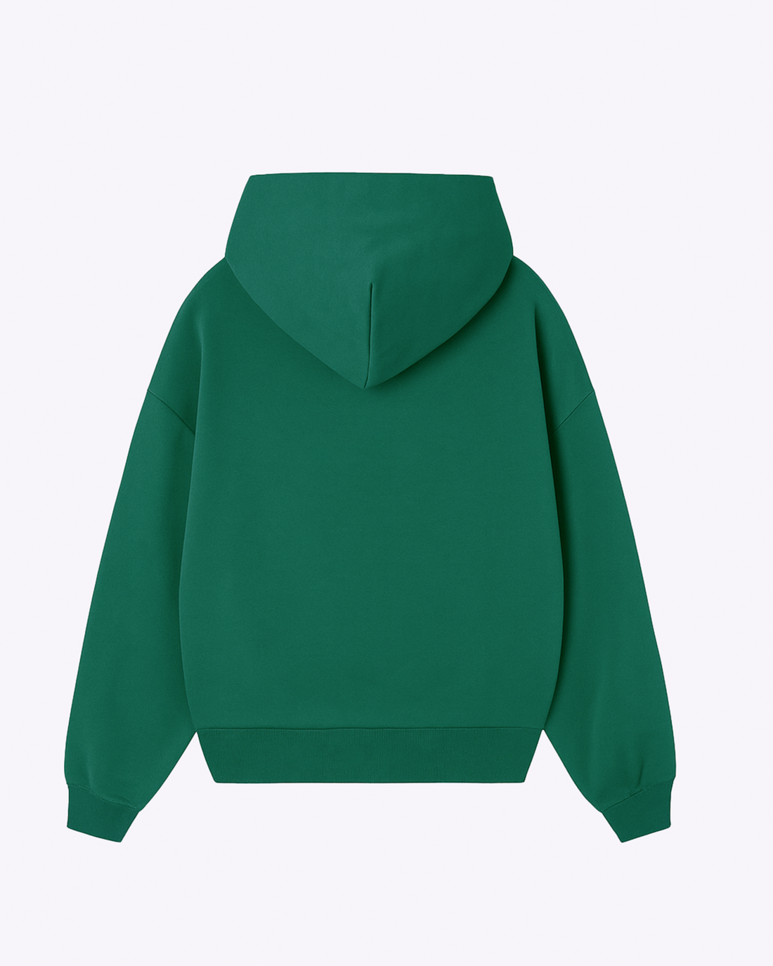 Moclo Classic Green Regular Fit Hoodie